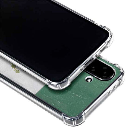 Mexico Flag Distressed Galaxy A36 5G Clear Case